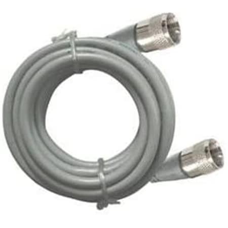 Bandit Workman 8X-3-PL-PL Rg8X Plug To Plug 3 Ft. Coaxial Cable For CB Radios